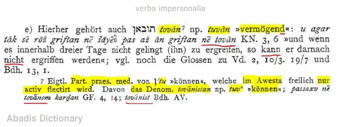 verba impersonalia